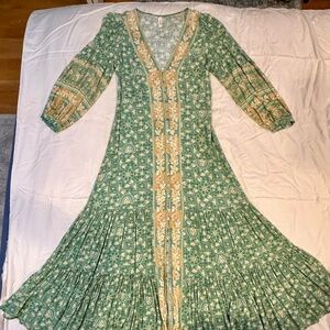 Spell Madame Peacock Dress- Small